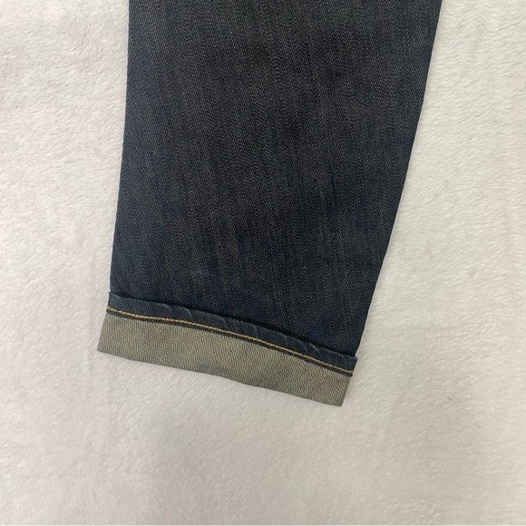 Ed Hardy Men’s Straight Leg Jeans Size 34 x 32 Dark Wash - Picture 12 of 16